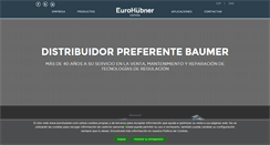 Desktop Screenshot of eurohubner.com