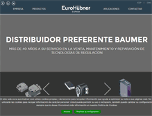 Tablet Screenshot of eurohubner.com